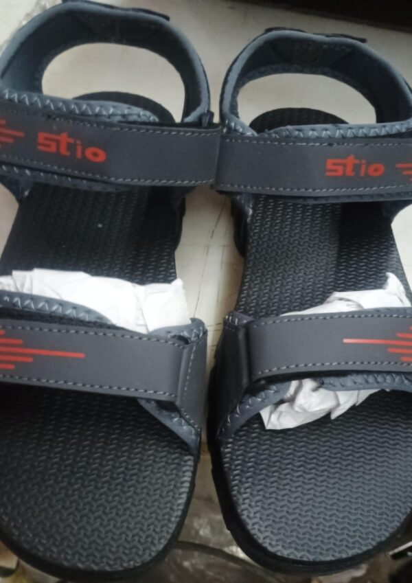 Stio MenS Grey And Red Color Sandal Size 9