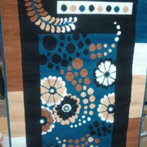 Multicolor Fool Mat Size 3X4.5 Feet