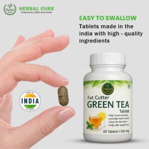 Herbal Cure Fat Cutter Green Tea Tablet 60 Tablet