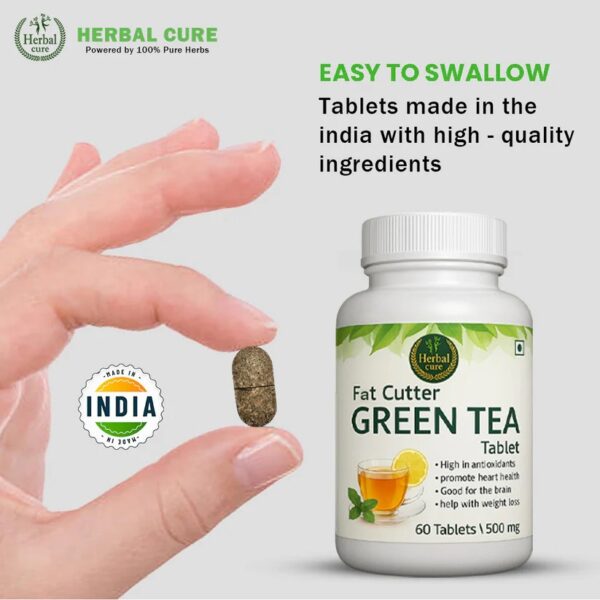 Herbal Cure Fat Cutter Green Tea Tablet 60 Tablet
