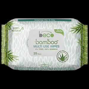 Ezee Bamboo Multi Use Wipes 25 Pcs