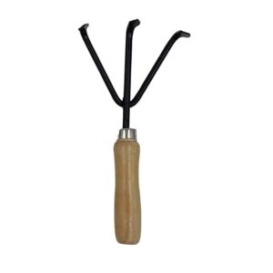 Generic Hand Cultivator Black Steel