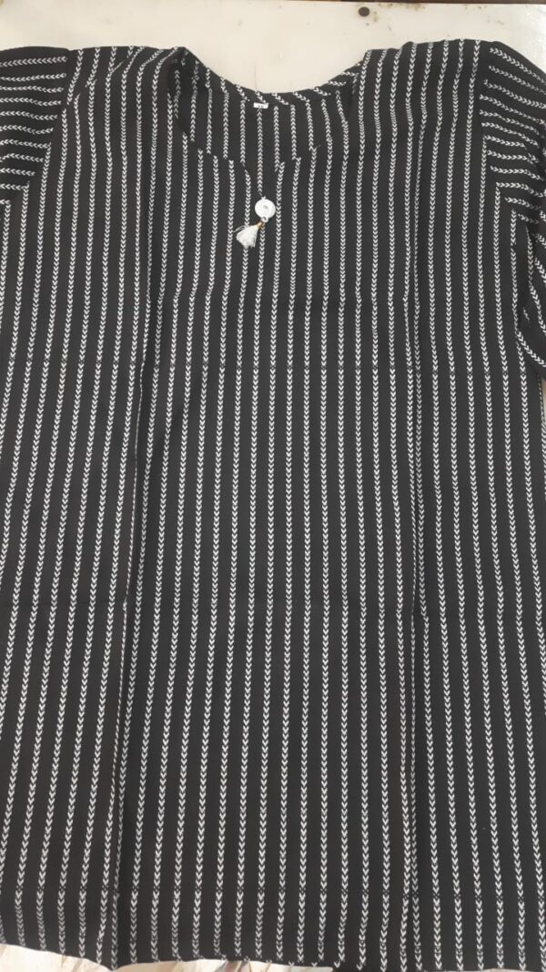 Kurta For Women Color Black Size 38