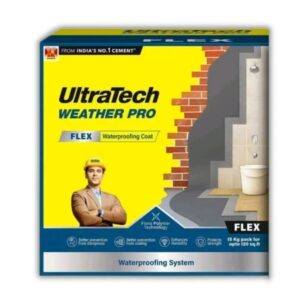 Ultratech Weather Pro Flex Waterproofing Coat 15Kg