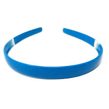 Hair Band Plastic For Girls Blue