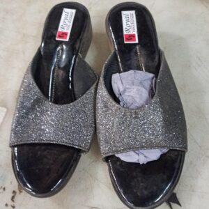 Black Colour Sandals For Women Size 38