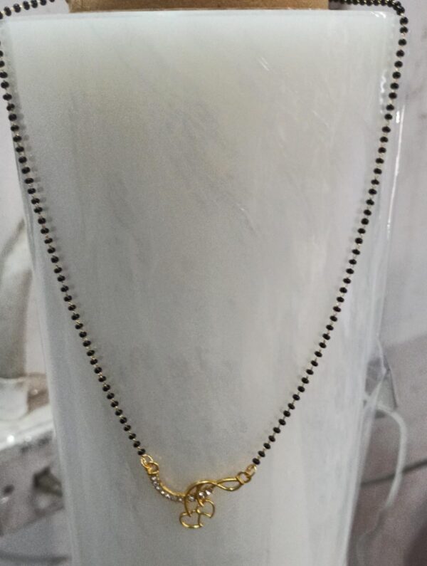 Stylish Traditional Party and Casual Wear Gold Plated Mangalsutra For Women