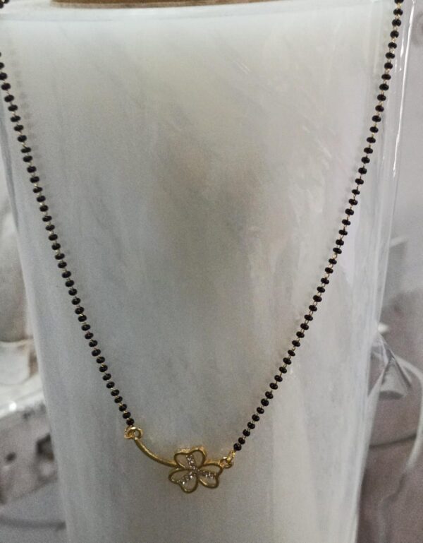 Stylish Traditional Party and Casual Wear Gold Plated Mangalsutra For Women