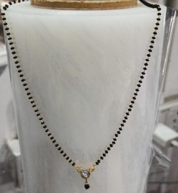 Stylish Traditional Party and Casual Wear Gold Plated Mangalsutra For Women