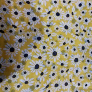 Women Unstitched Suit Yellow Printed