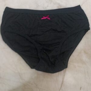 Women Panty Black Colour Size M
