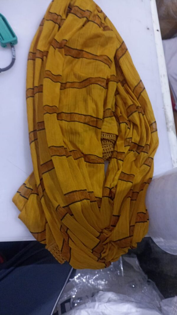 Women Dupatta Yellow Colour