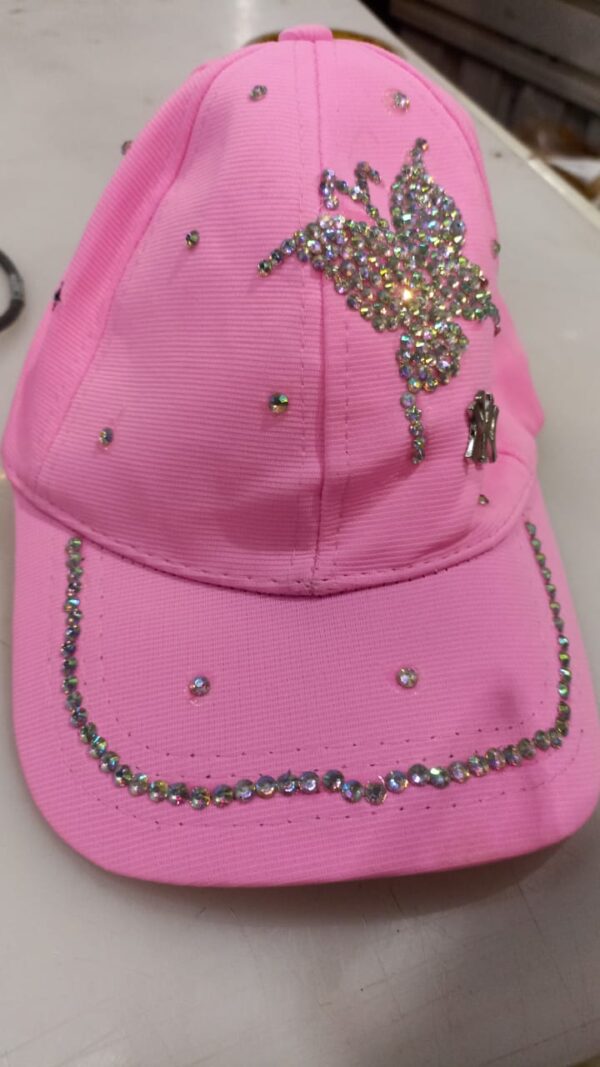 Women Cap Pink Colour