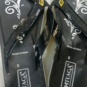 Women Slippers Black Colour Size 5