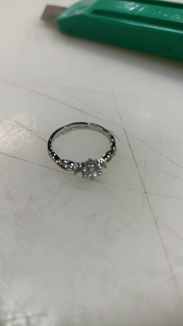 Women Ring Silver Colour