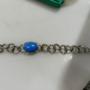 Men Hand Bracelet Silver Colour