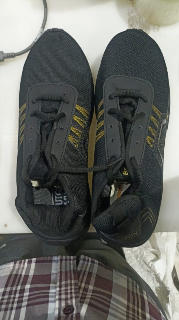 Men Shoes Black Colour Size 8