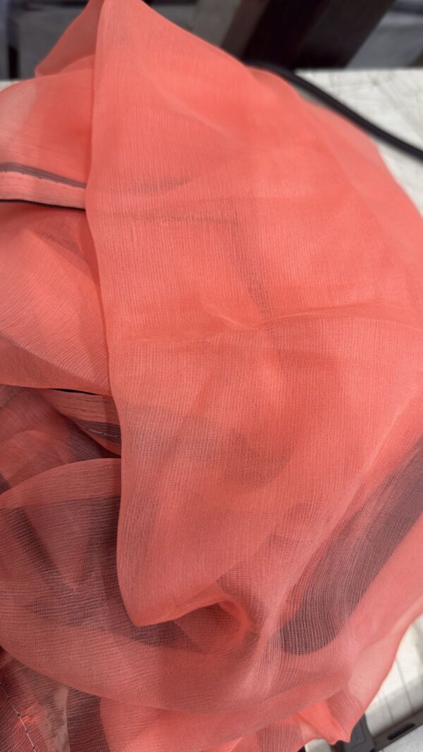 Women Peach Color Dupatta