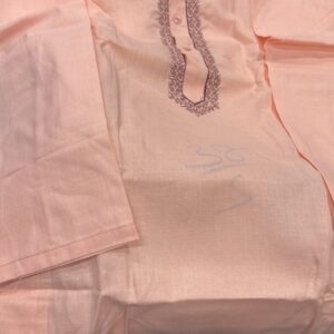 Women Peach Color Kurti Size 38