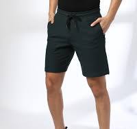 Teamspirit Men Regular Fit Knit Short Beige Colour Size M