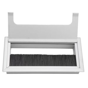 Wire Cable Grommet Hole Cover For Computer Desk Table Aluminium Desk Cord Pack Of 2