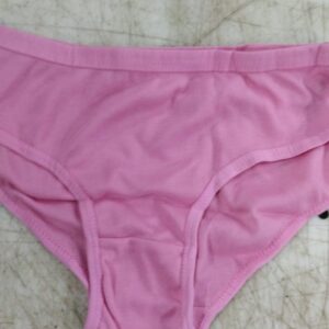 Ultimate Elastic WomenS Plain Panty Size M Color Pink