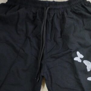 Designer Modern Women Shorts Color Black Size Xl