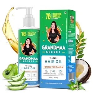 Nidhi S Grandma Secret 13 Herbs Hair Oil For Men and Women 100Ml