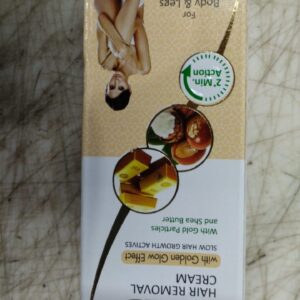 Aryanveda Gold Hair Removal Cream With Whitening Effect and Slow Hair Growth Actives 60Gm