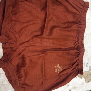 Kids Girl Underwear Brown Color Size 85Cm