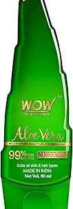 Wow Skin Science Aloe Vera Multipurpose Beauty Gel For Skin And Hair 60 Ml