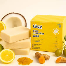 Tuco Dull Skin Soaps Turmeric Shea Butter Coconut Oil Magic Bath 75 Gms Pack Of 3