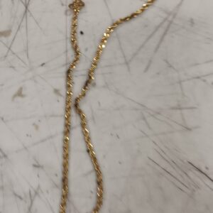 A 12 Daily Wear Gold Plated Fancy Chain Girls and Women