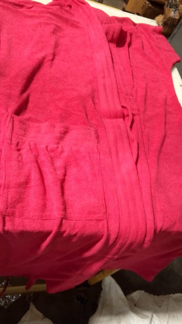 Elvanto Women Pink Solid Bathrobe For Women Size M