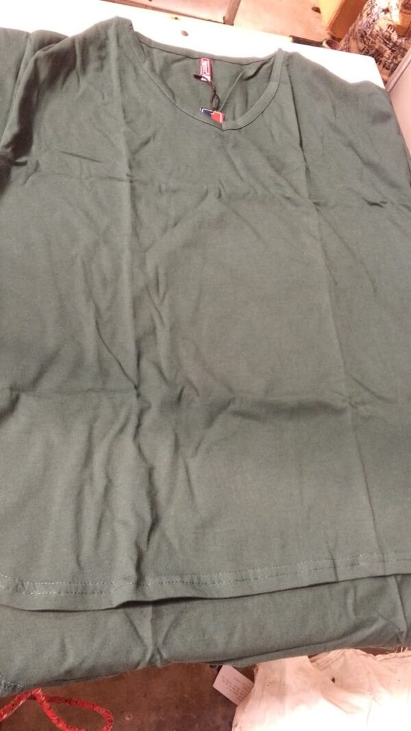 Fabricorn Dark Green T Shirt For Women Size 3Xl