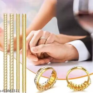 Ring Size Adjuster For Loose Rings 4 Sizes Ring Sizer Ring Tightener Resizer Fit Spiral Silicone