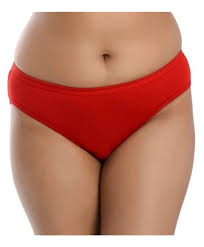 Women Cotton Panty Red Size 100Cm