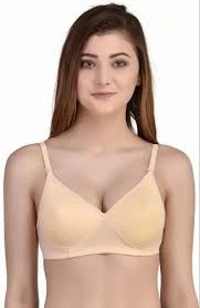 Womens Padded Bra Beige Colour Size 36
