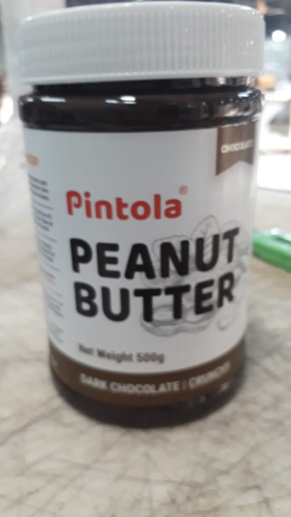 Pintola Dark Chocolate Peanut Butter Crunchy 500 Gm
