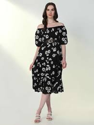 Multicolour Dress For Women Size M
