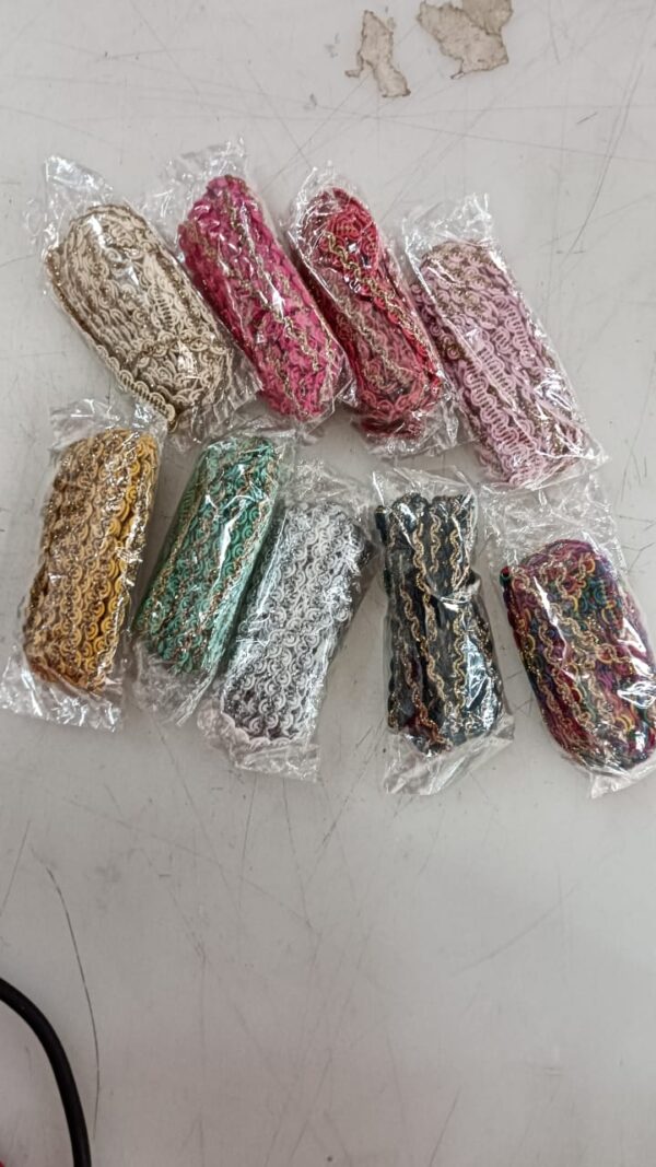 Multicolour Designer Laces Pack Of 9