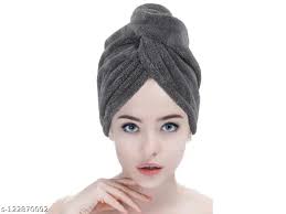Hair Towel For Women Color Gray