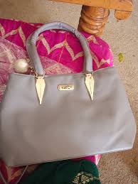 Stylish Partywear Handbags Pink For Women 1Pc