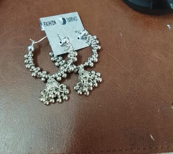 Silver Stylish Women Earings