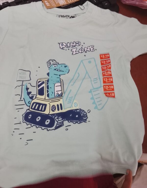 Rv Boys Blue T Shirt Size 12 To 18 Months