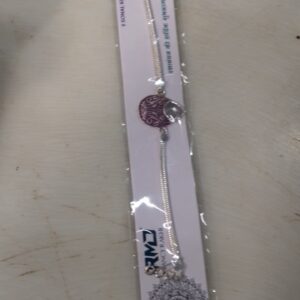 Silver Plated Rakhi For Brother