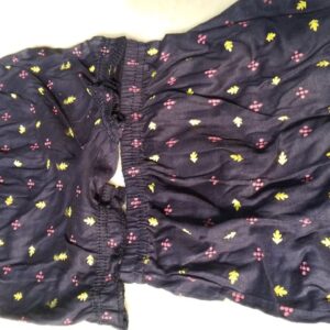 Navy Blue Printed Bloomer For Kids Size 5 To 6 Year Pack Of 2