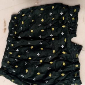 Green Printed Bloomer For Kids Size 5 To 6 Year Pack Of 2
