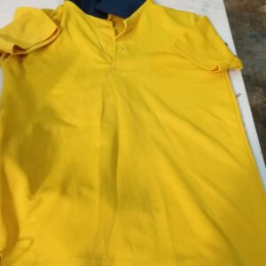 Boys Polo T Shirt Yellow Size 30