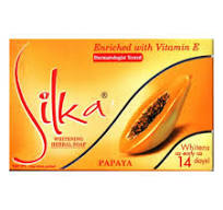 Silka Whitening Soap Papaya 135Gm